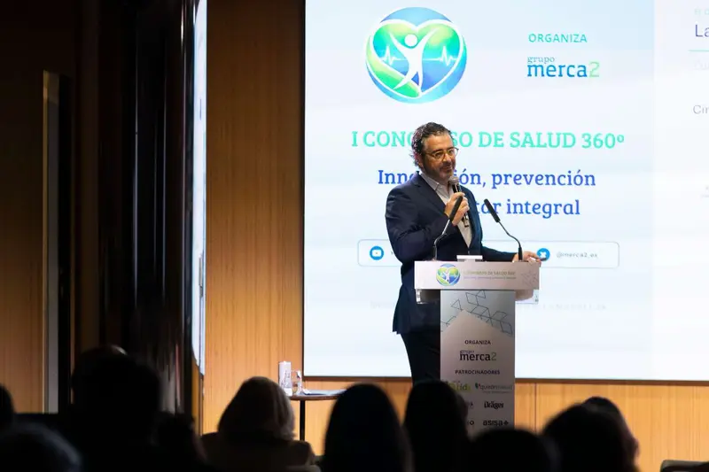 Intervención en el atril del escenario